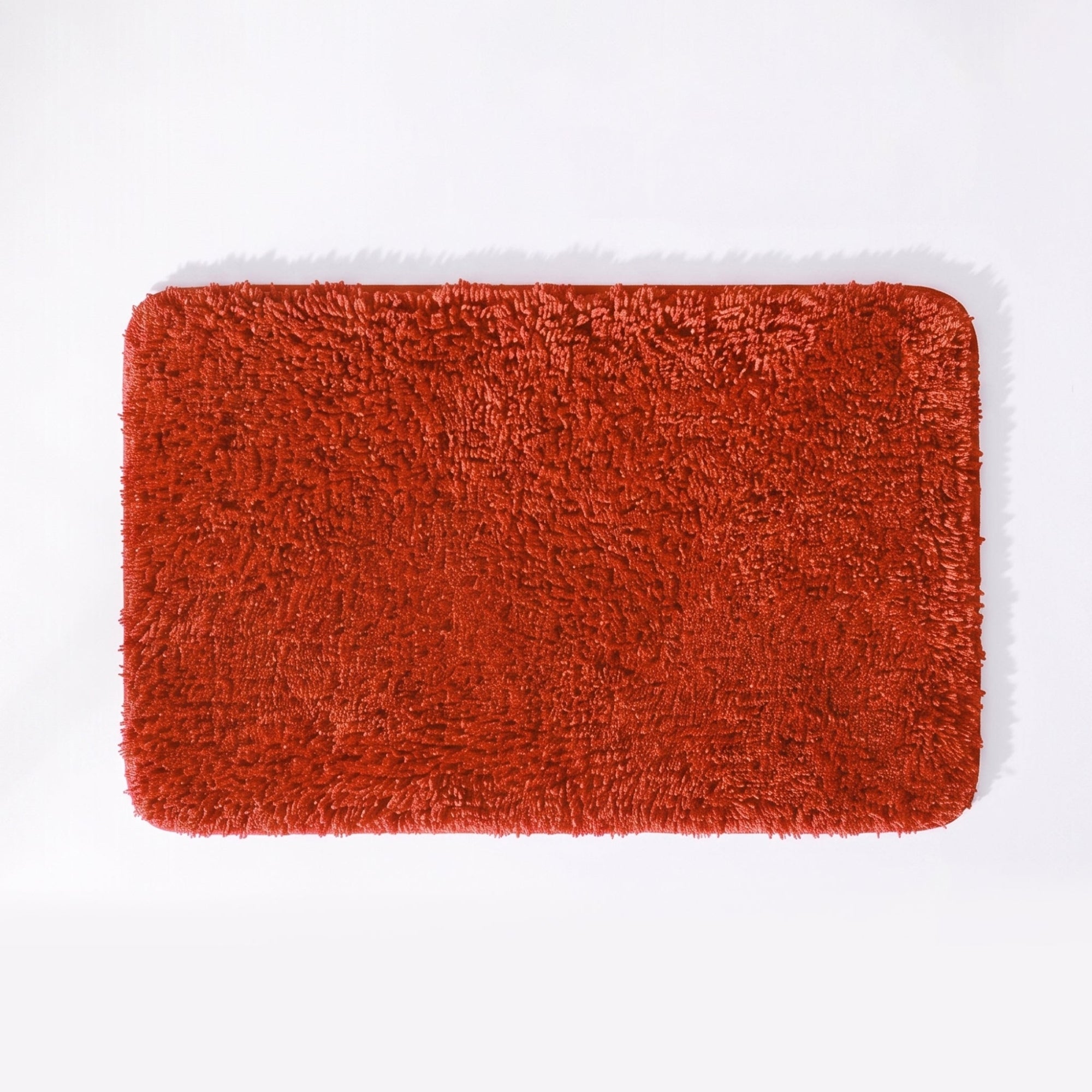 Terracotta Microfibre Bath Mat - Premium Bathroom Rug