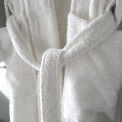 Bathrobe for women and men - Unisex cotton robe