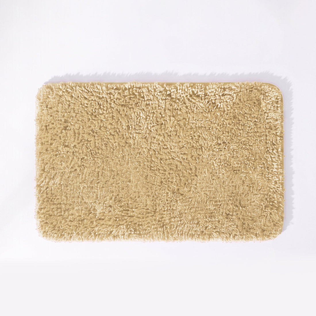 Beige Microfibre Bath Mat - Premium Bathroom Rug
