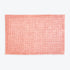 Blush pink bath mats, non slip