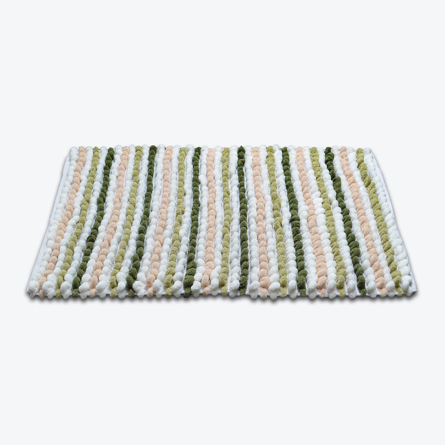 Chunky Bobble Bath Mat in California Stripe