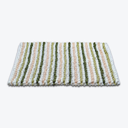 Chunky Bobble Bath Mat in California Stripe