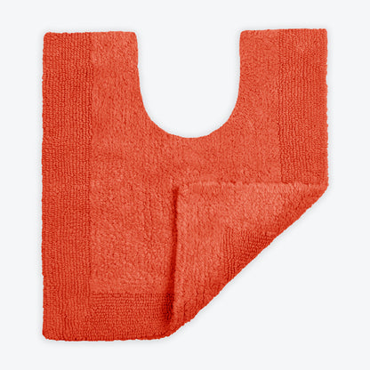 Terracotta pedestal mat for the toilet or sink basic, u shaped mat.