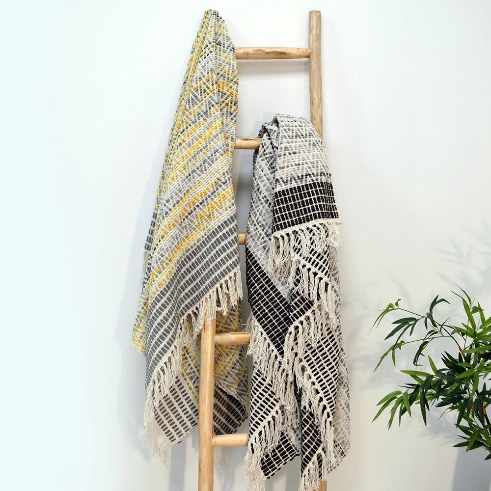 Arizona Patterned Throws - Premium Quality with Tassels Fringe