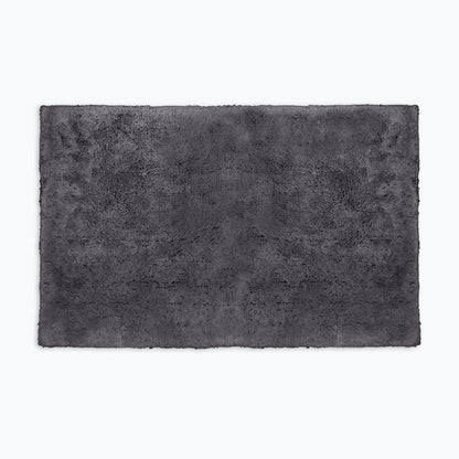 Charcoal grey cotton bath mats, luxury deep pile hotel style bathmats.