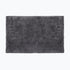 Charcoal grey cotton bath mats, luxury deep pile hotel style bathmats.