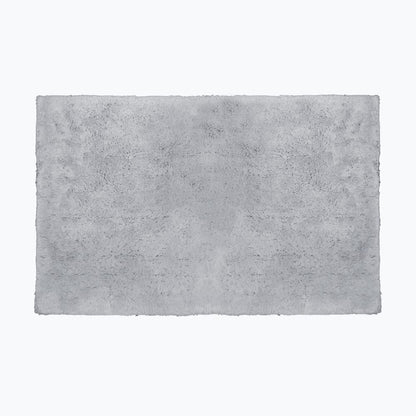 grey cotton bath mat, super thick and luxuriously soft. Bath mat sale.