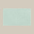 Duck egg blue bath mat made from organic cotton. Soft and sustainable bathroom accessories.