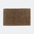 Mocha brown bath mat made from chenille chunky bobbles.