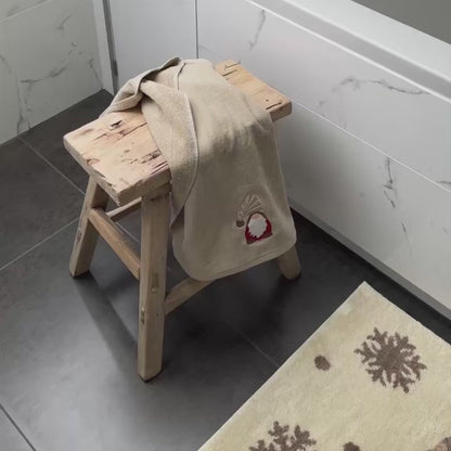Neutral Gonk Christmas Bath Mat