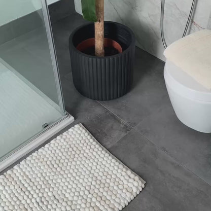 Marl Chunky Bobble Bath Mat