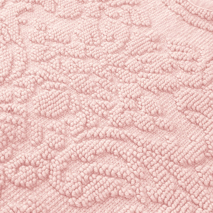 Gracie Jacquard Scalloped Bath Mat