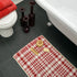 Christmas Check Bath Mat - Allure Bath Fashions