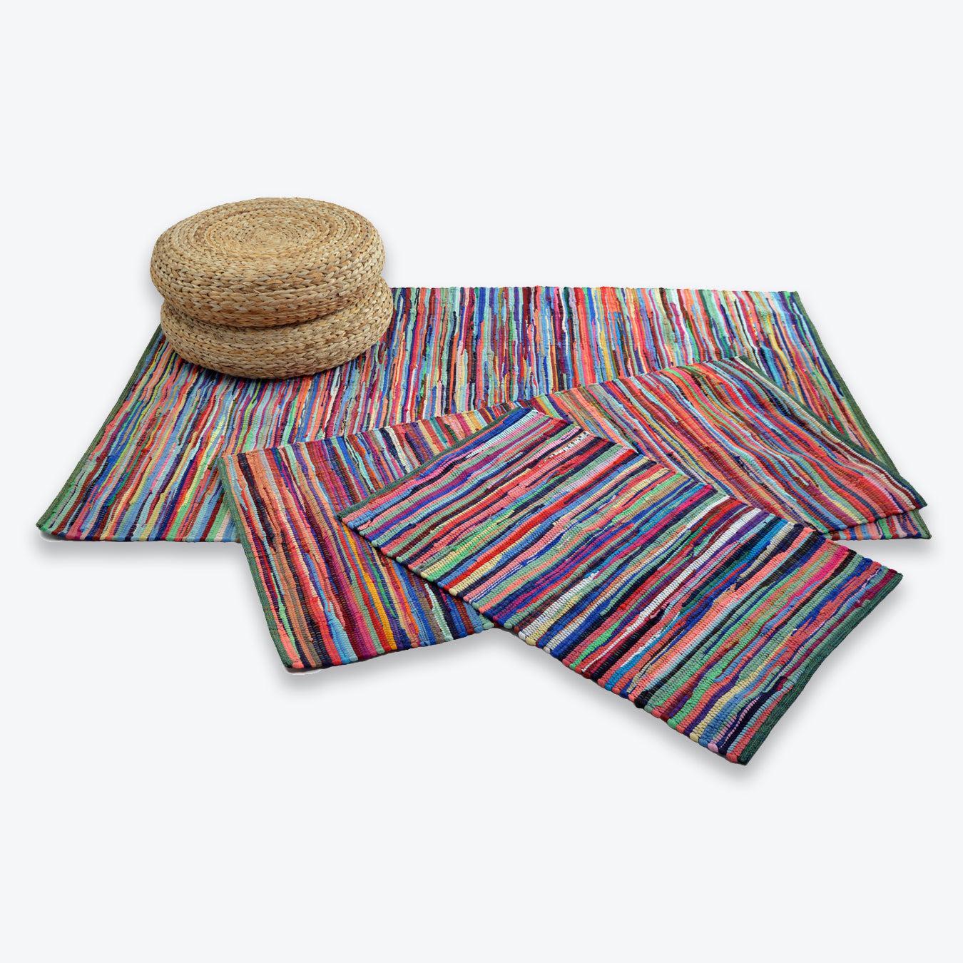 Chindi rag rugs - colourful and sustainable