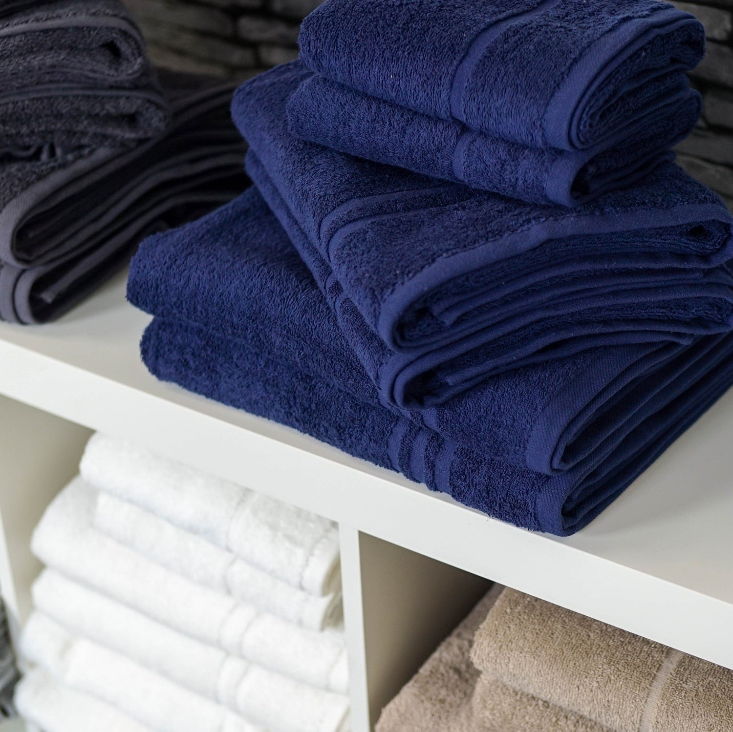 6 PIECE BATH TOWEL LINEN SET: 100% COTTON SUPER ABSORBENT – Weave Essentials