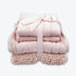 Blush Pink Bath Mat and Towels Bathroom Set - Luxury 4pc Bale
