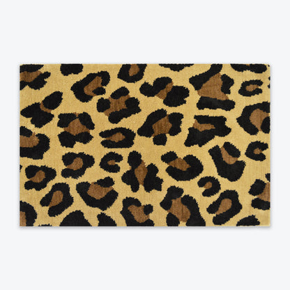 Leopard Print Non Slip Bath Mat - Large &amp; Colourful