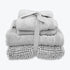 Grey Bath Mat and Towels Bathroom Set - Luxury 4pc Bale