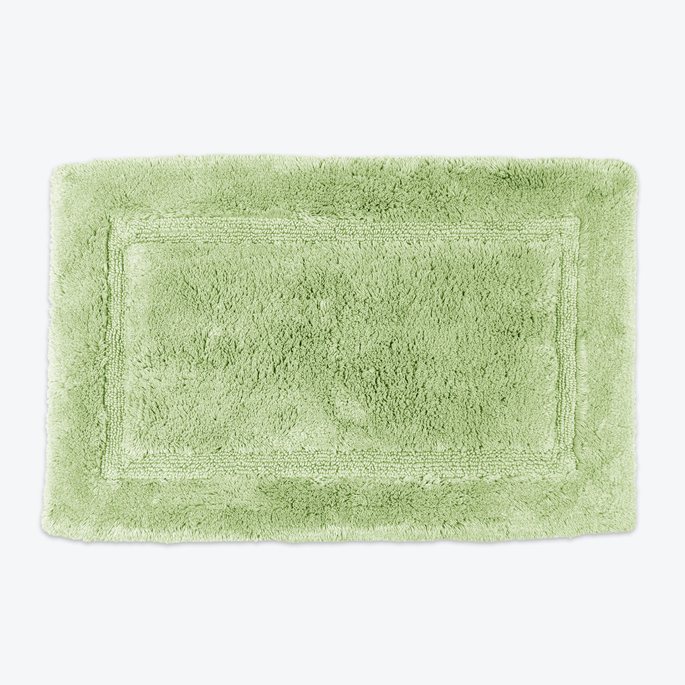 Green Bamboo bath mat