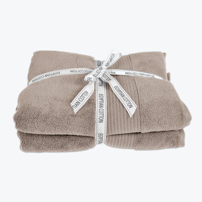 Mocha Towel Set - Bath Sheet Bale