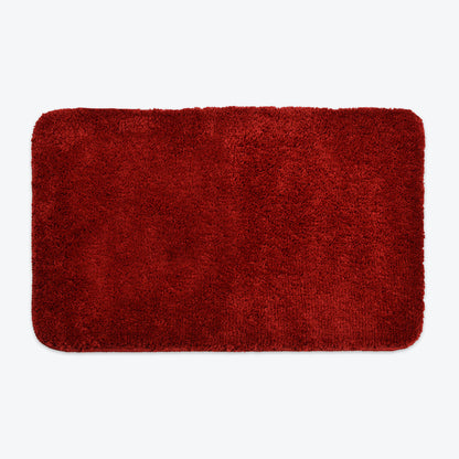 Red Wine Microfibre Bath Mat - Premium Bathroom Rug