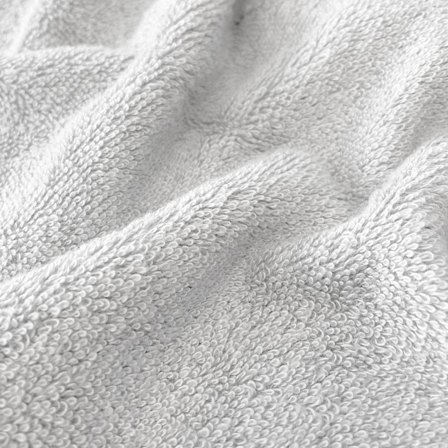 white bamboo cotton towels, super soft close up