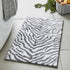 Zebra Print Bath Mat - Ultra Soft