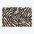 Cream/Black Zebra Print Bath Mat - Fun Bathroom Mat